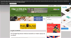 Desktop Screenshot of elalgarlosurrutiasdehoy.com